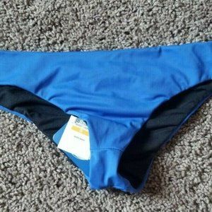 Womens Oakley Swim Suit Bikini Bottoms Blue S Nwt